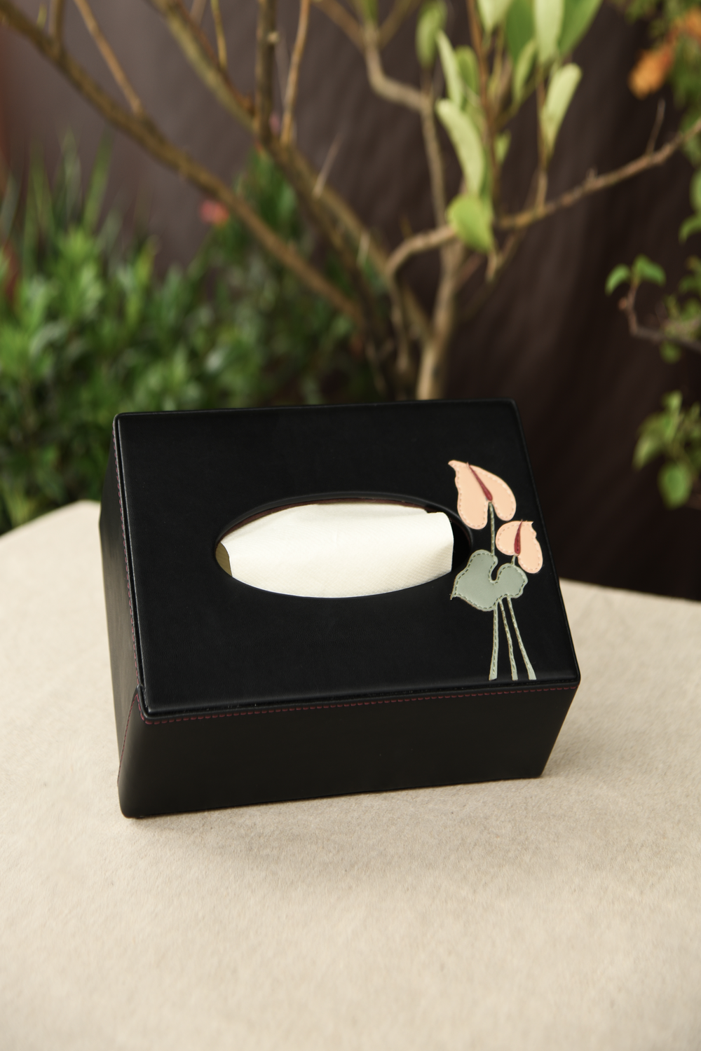 Anthurium Tissue Box