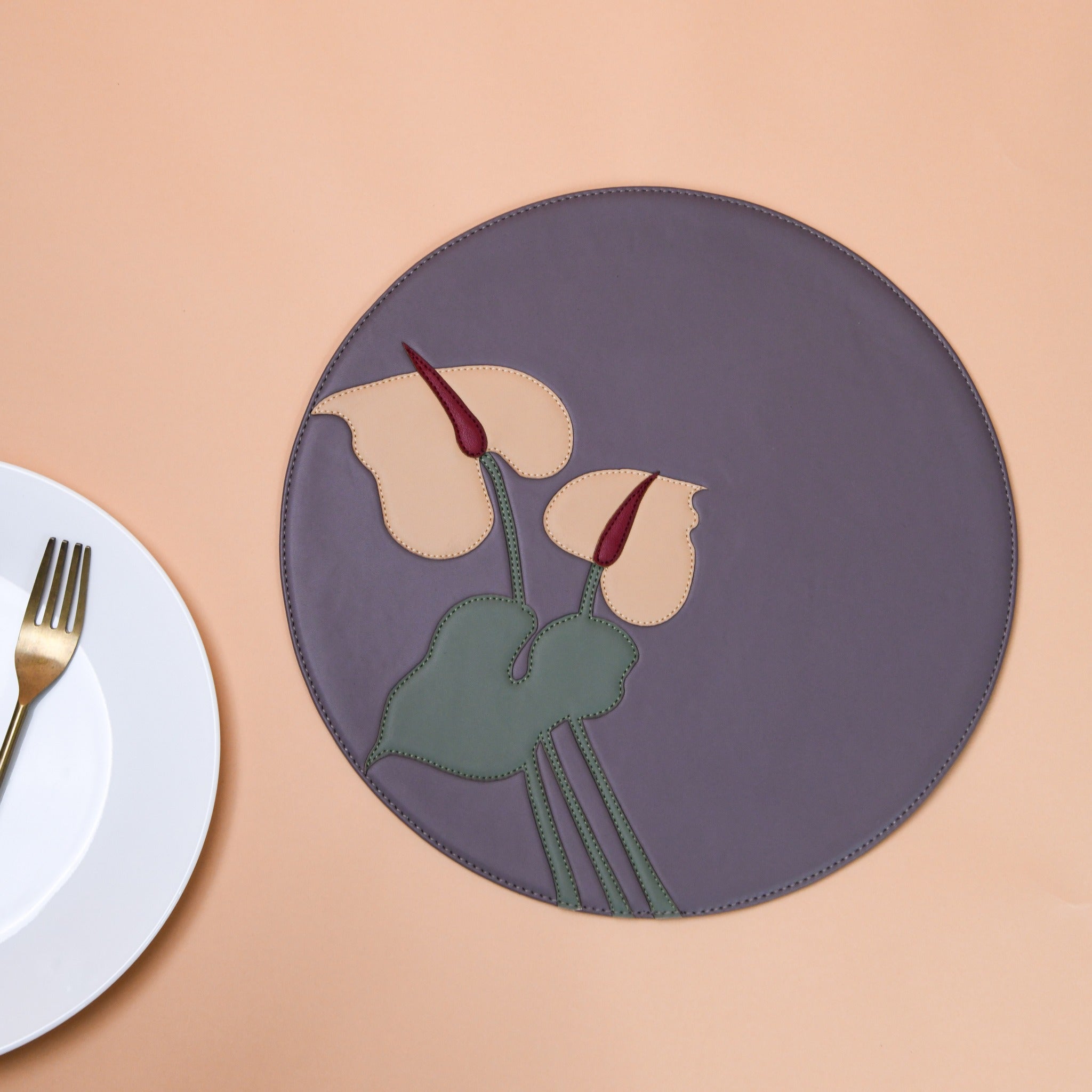 Anthurium Round Mat