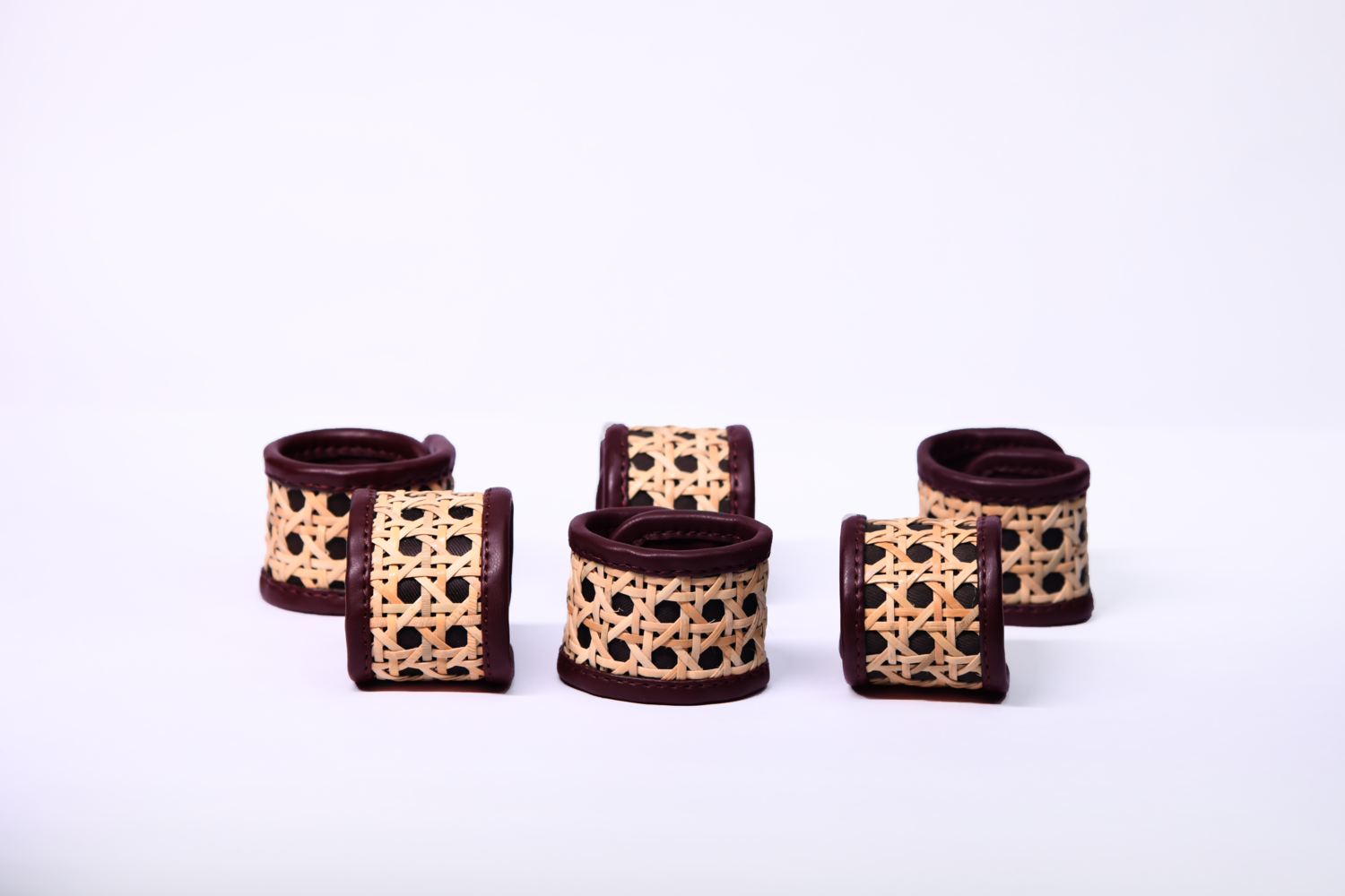 Weave Napkin Ring - set of 6