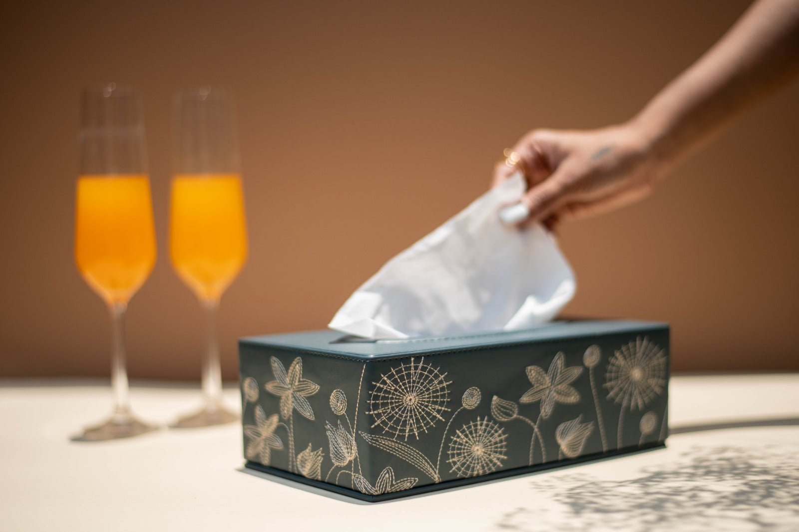 Bloom Tissue Box