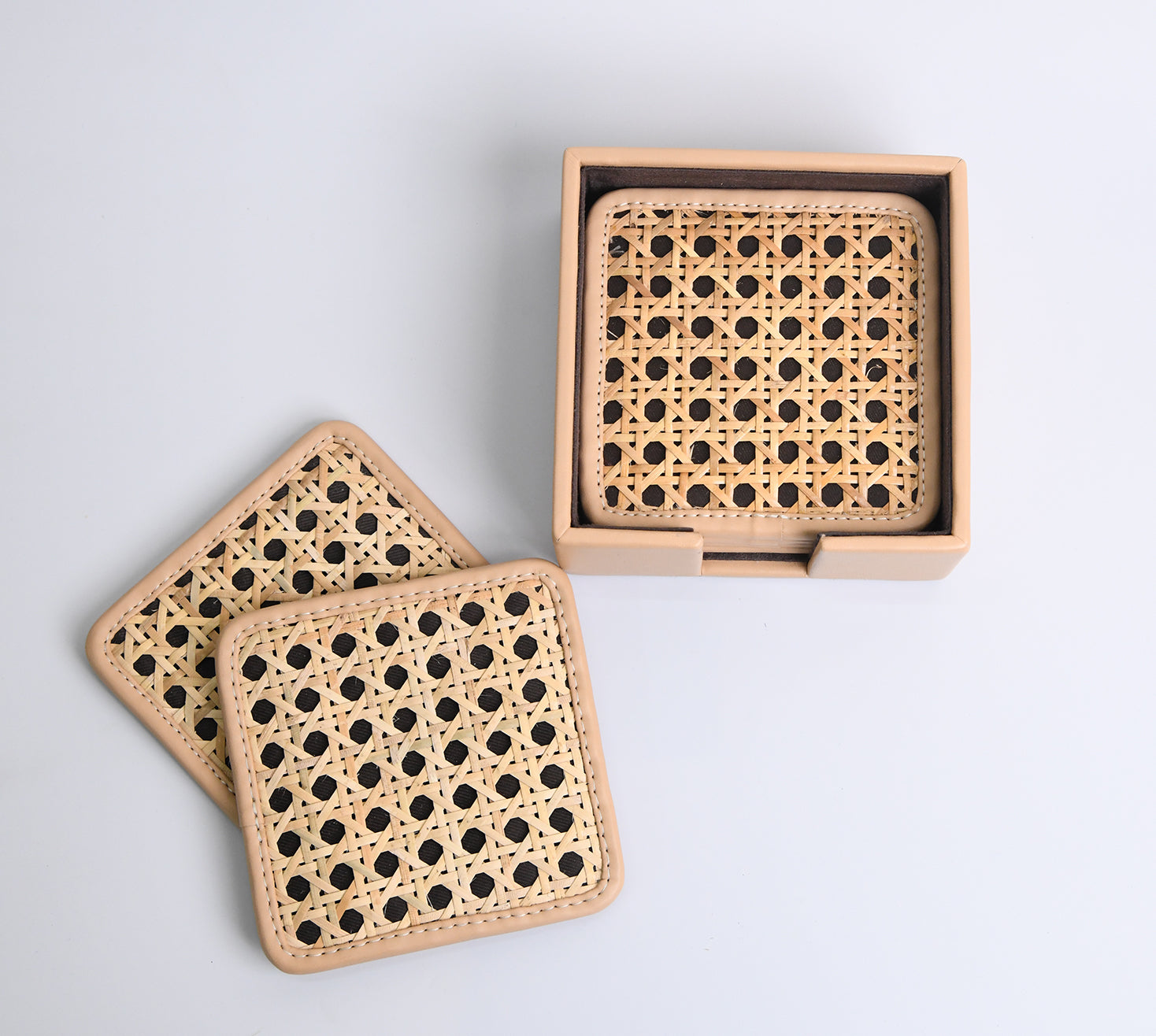 Rattan Tessa Coaster - Set of 6