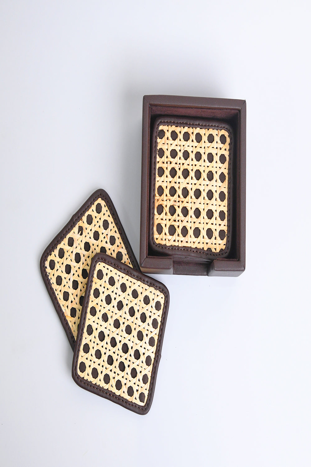 Rattan Tessa Coaster - Set of 6
