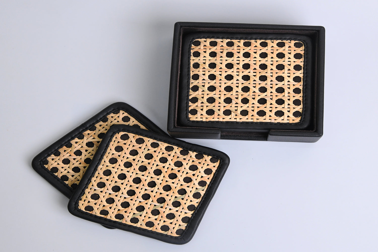 Rattan Tessa Coaster - Set of 6
