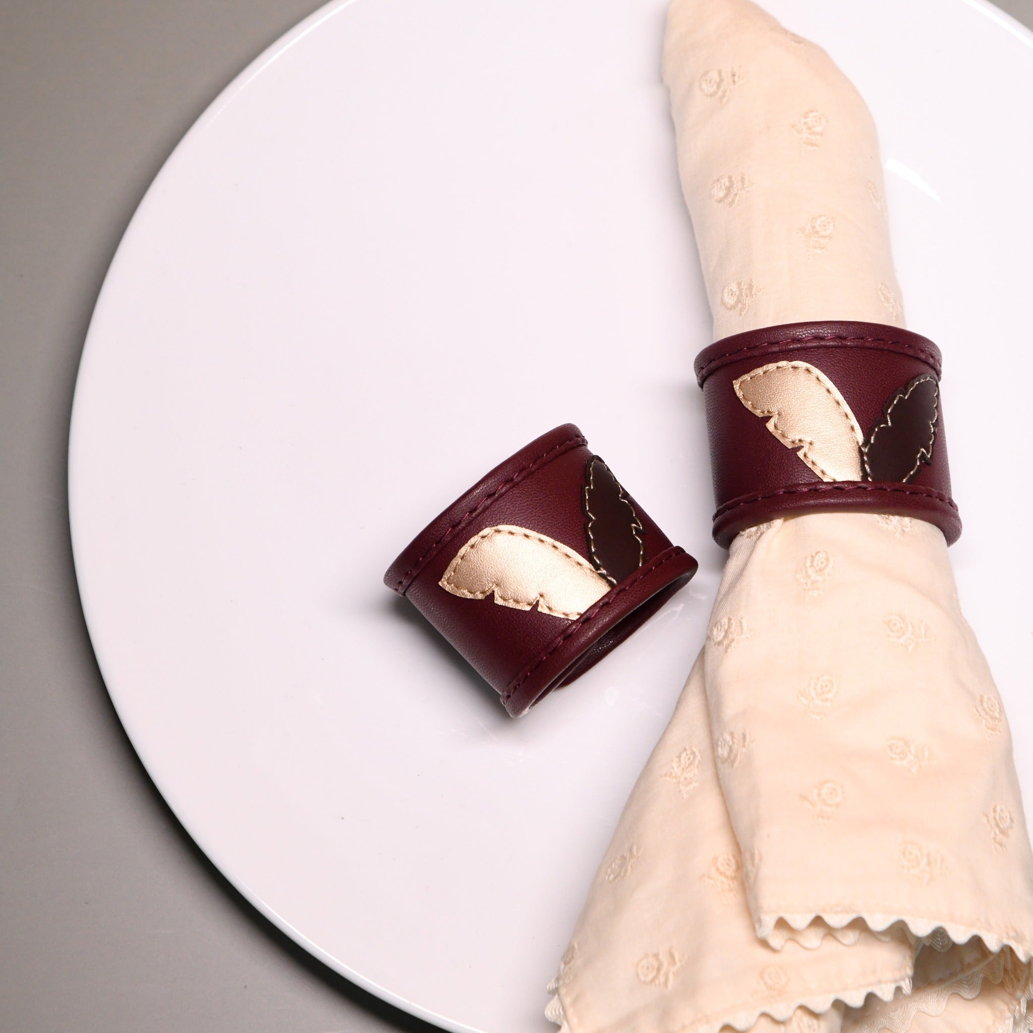 Banana Napkin Ring - set of 6