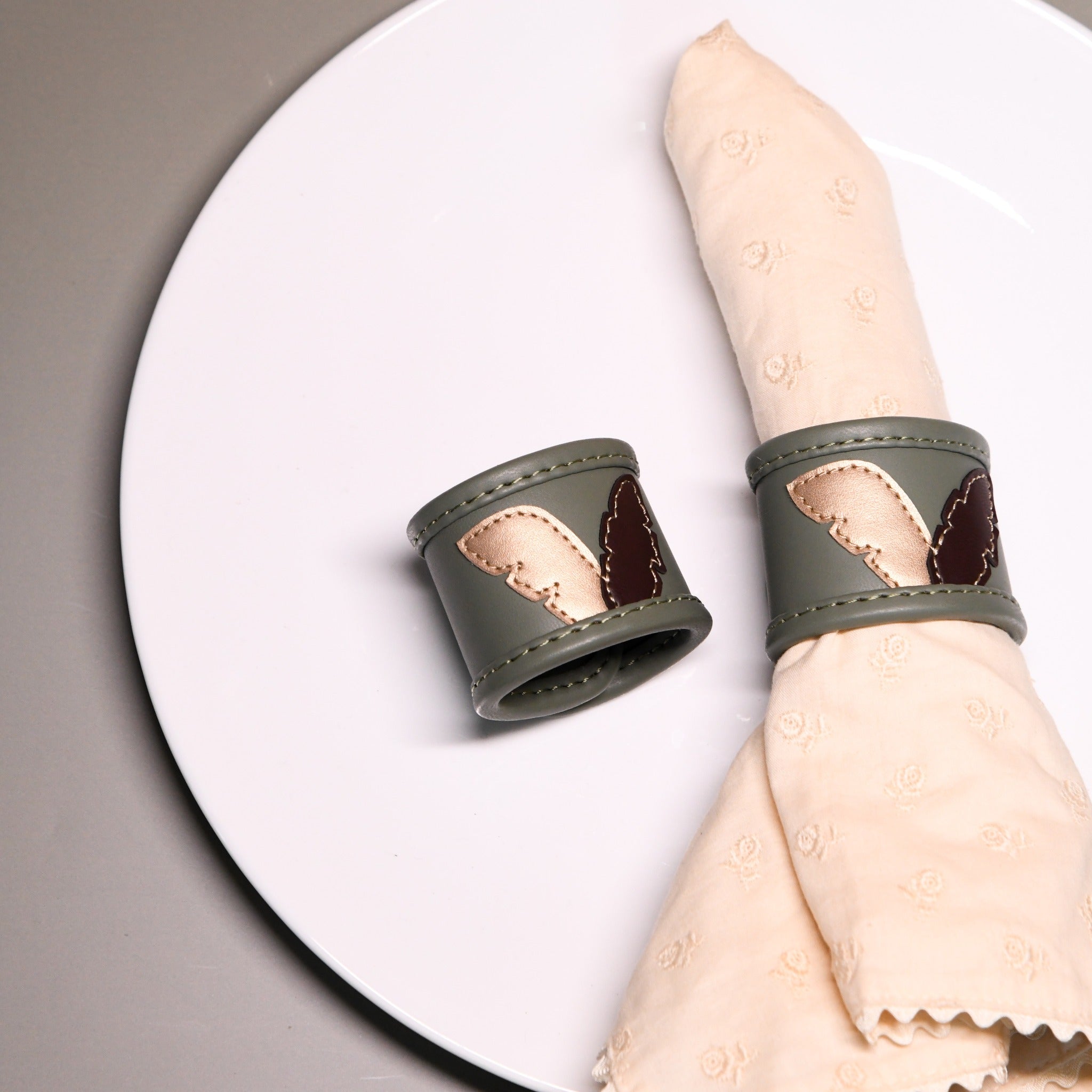 Banana Napkin Ring - set of 6