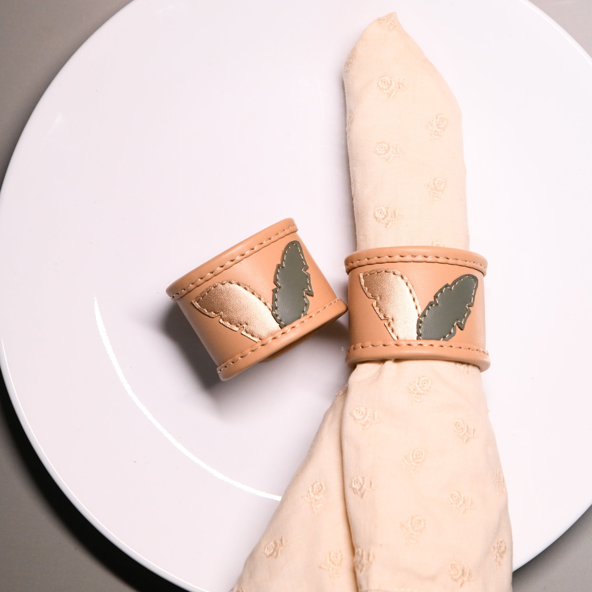 Banana Napkin Ring - set of 6