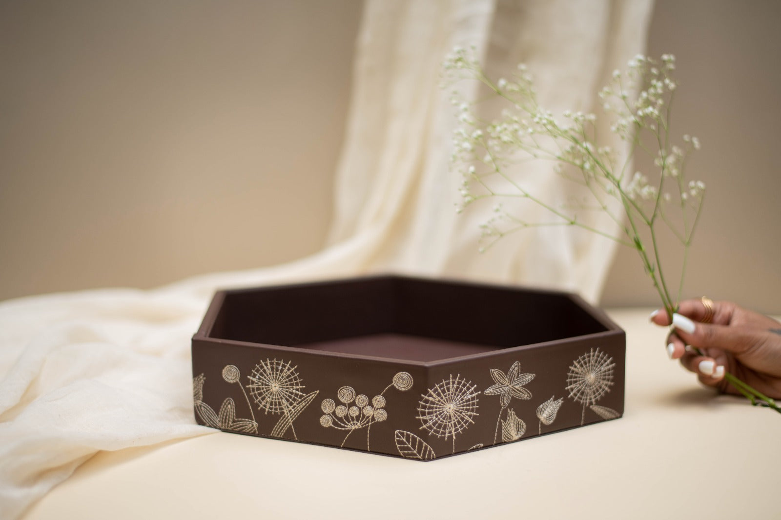 Bloom Hex Tray