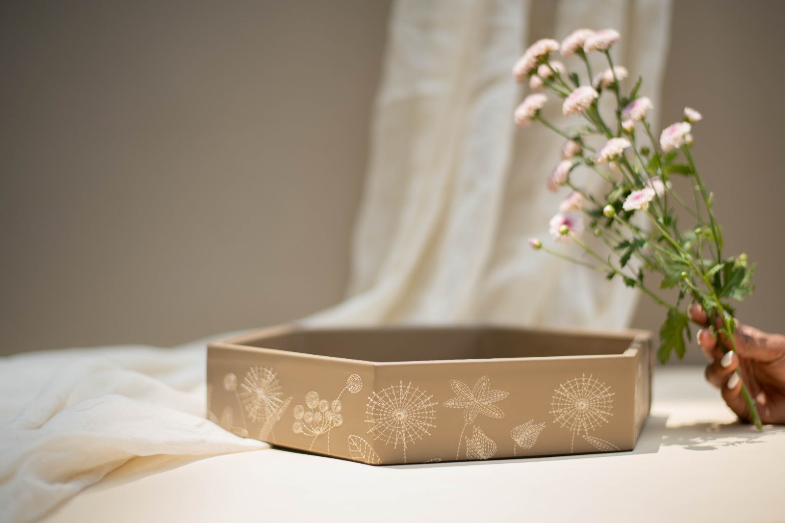Bloom Hex Tray
