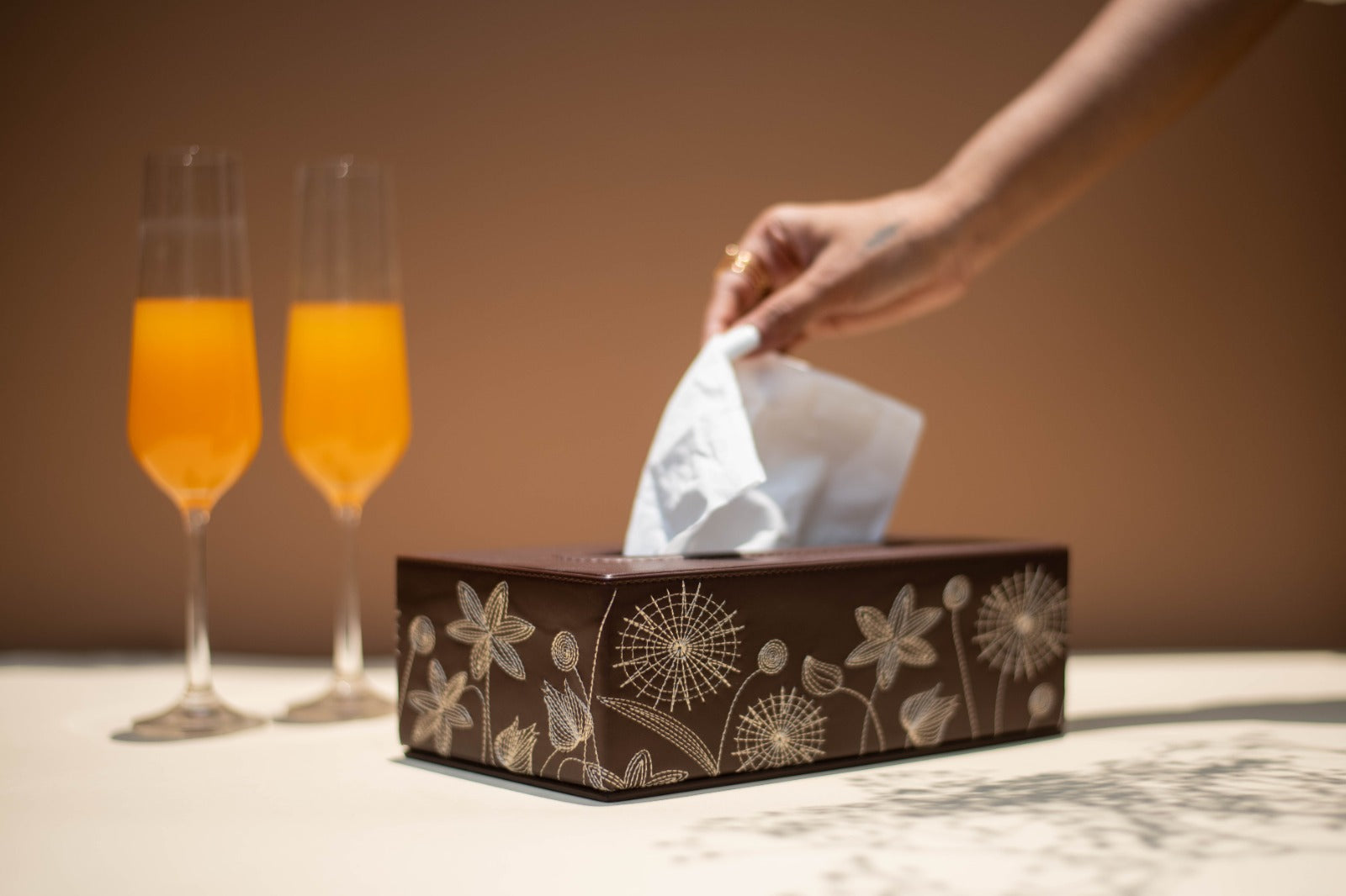 Bloom Tissue Box