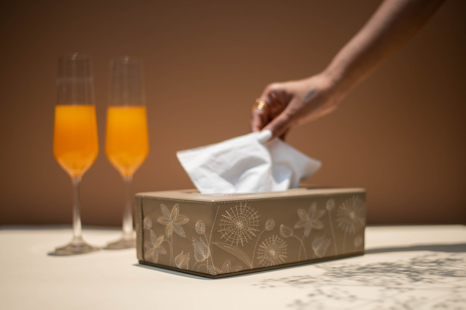 Bloom Tissue Box